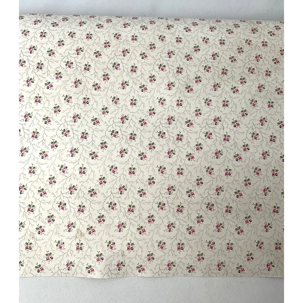 Vintage Wallpaper Roll Ditsy Floral Cottagecore 1930s? NOT Pasted NOT Scrubbable